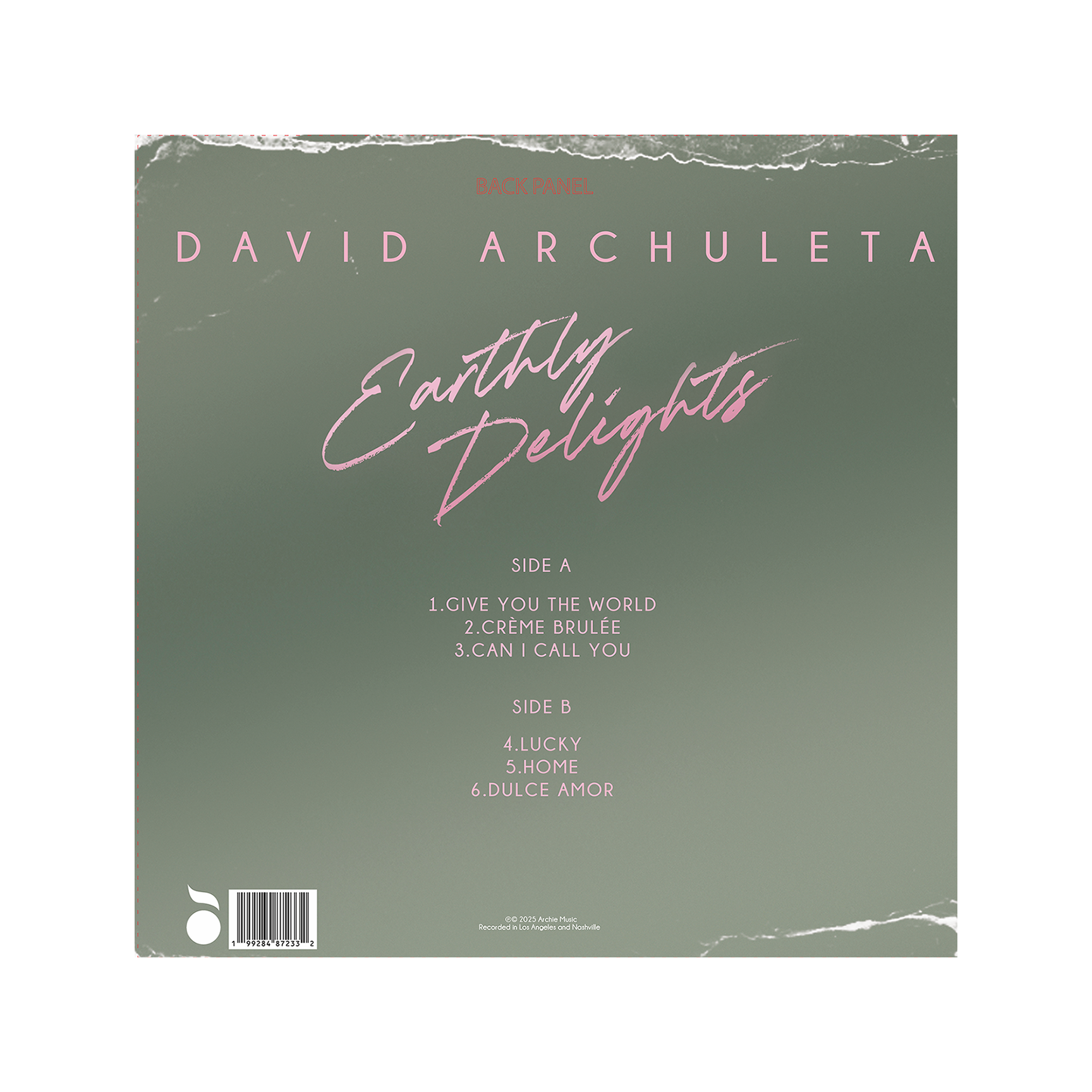 Earthly Delights EP - PRE-ORDER