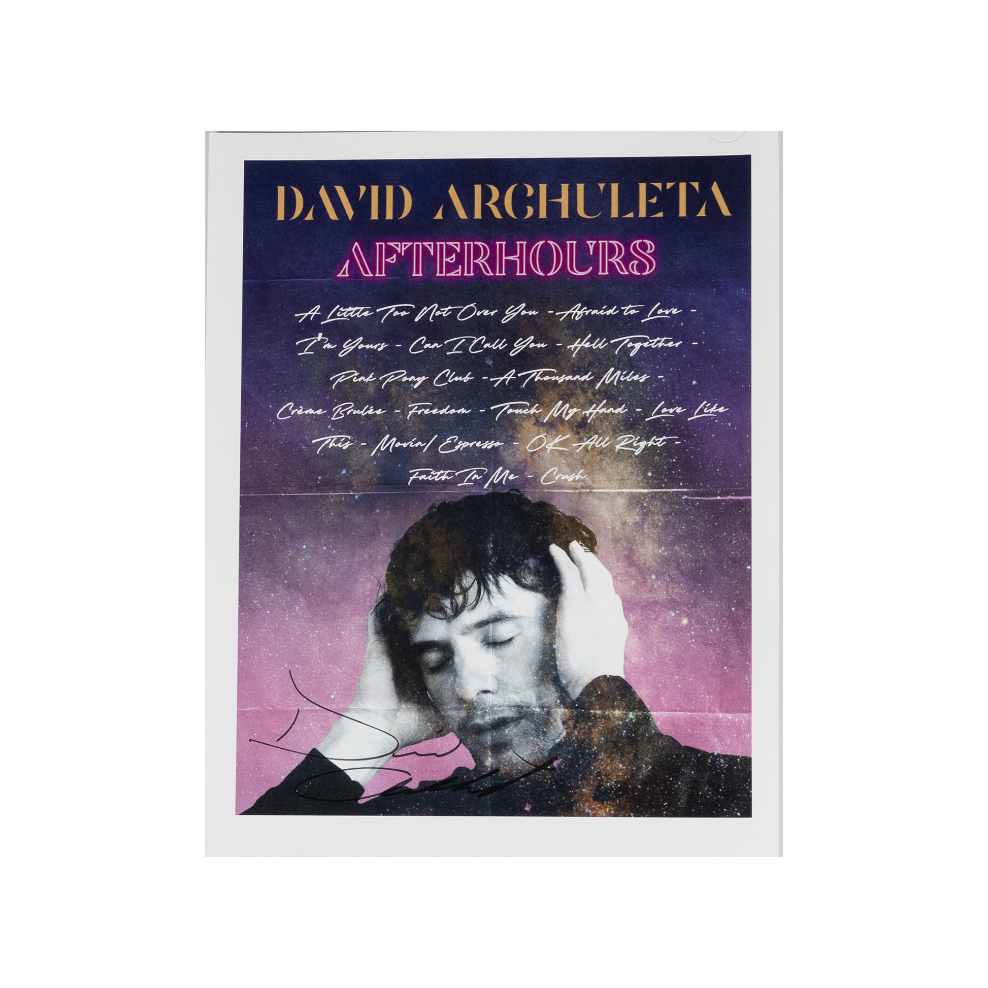 AFTER HOURS Signed Poster